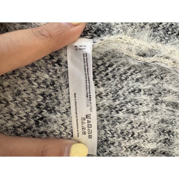 Anthropologie Akemi + Kin Sigrid Fuzzy Duster Kimono Animal P (OS) Cardigan 2212 - Picture 10 of 10